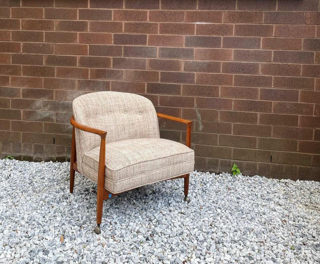 Mid-20th Century Danish Modern Finn Anderson for Selig Lounge Chair For Sale