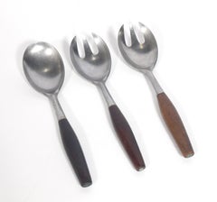 Danish Modern Fjord Flatware Service for Twelve by Jens Quistgaard