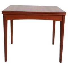 Dänischer moderner dänischer Spieltisch mit Flip-Top von Borge Mogensen