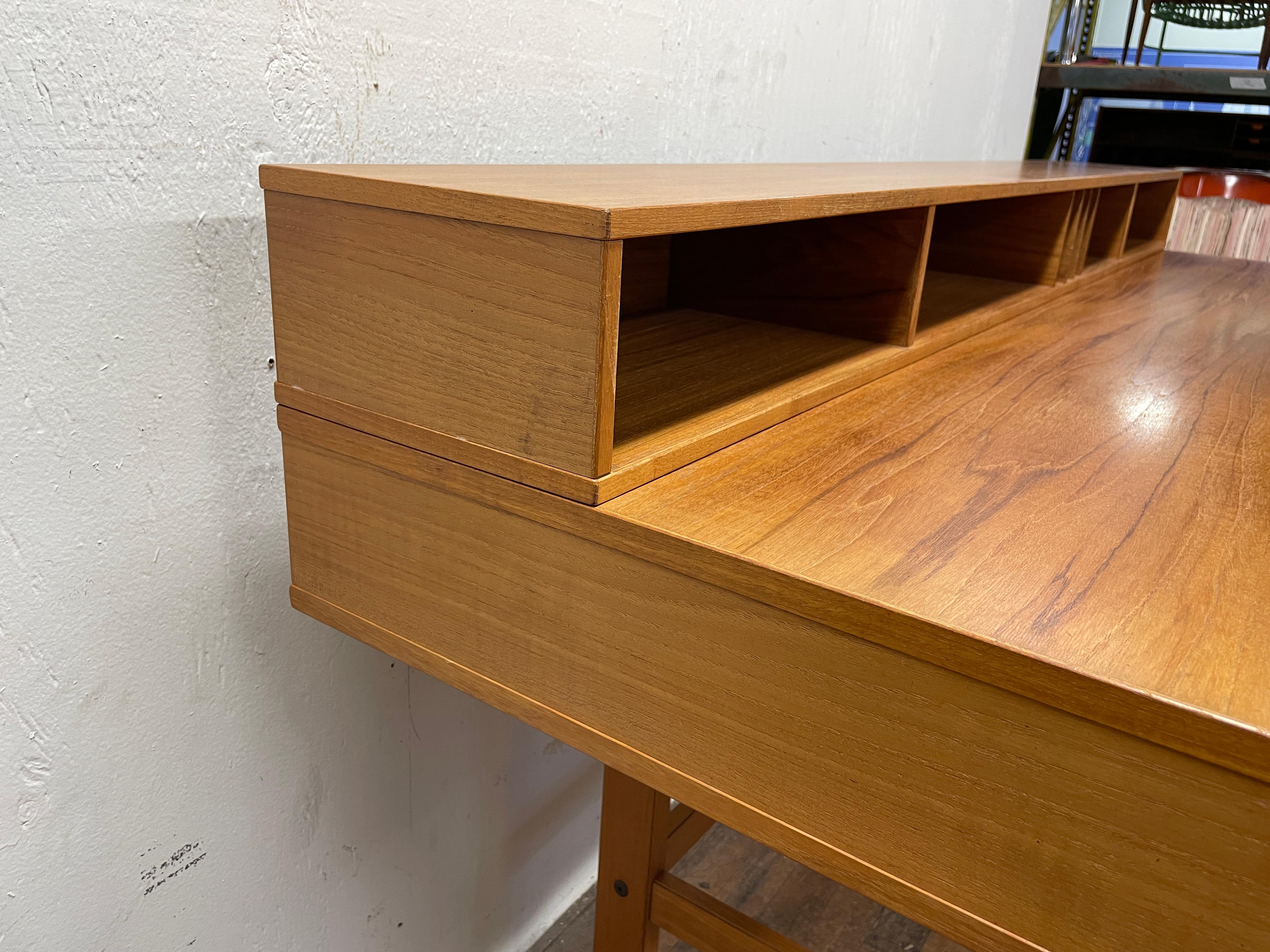 20th Century Danish Modern Fliptop Partners Desk by Jens Quistgaard for Peter Løvig Nielsen