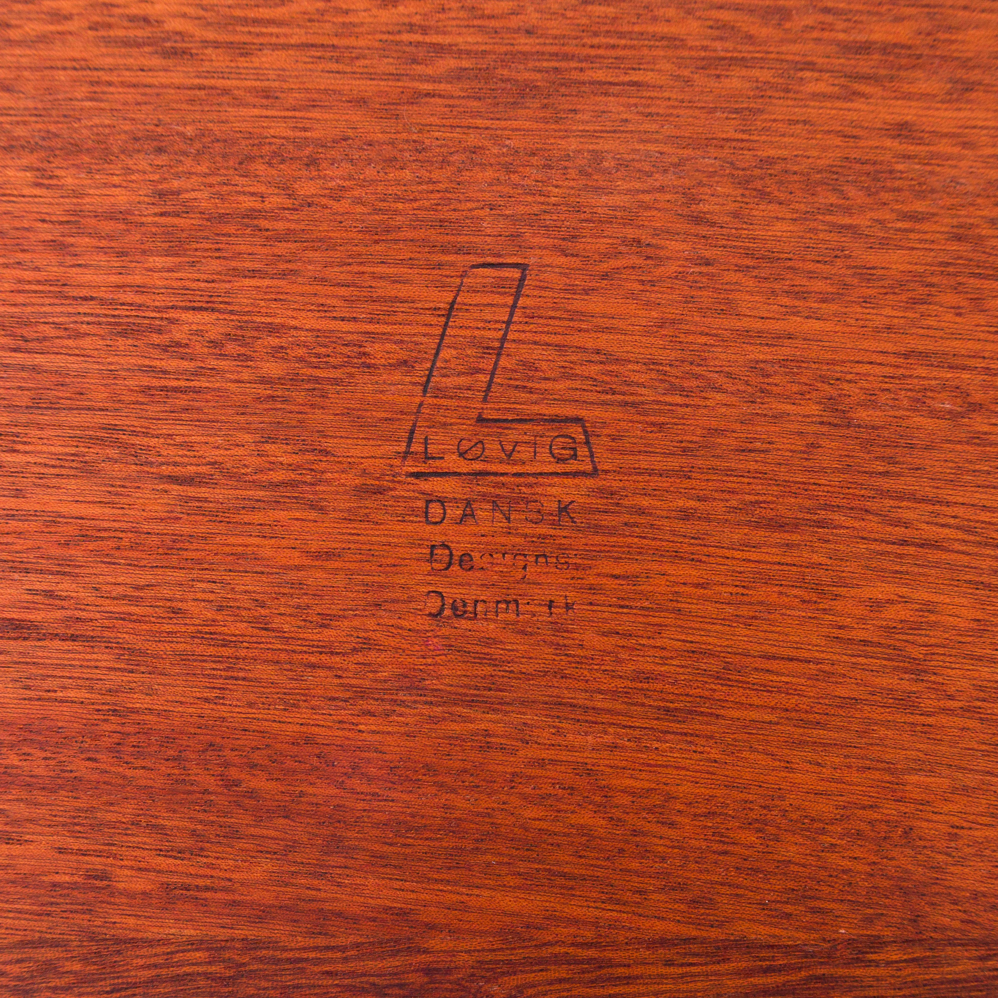Danish Modern Flip-Top Partners Desk by Peter Løvig Nielsen 5