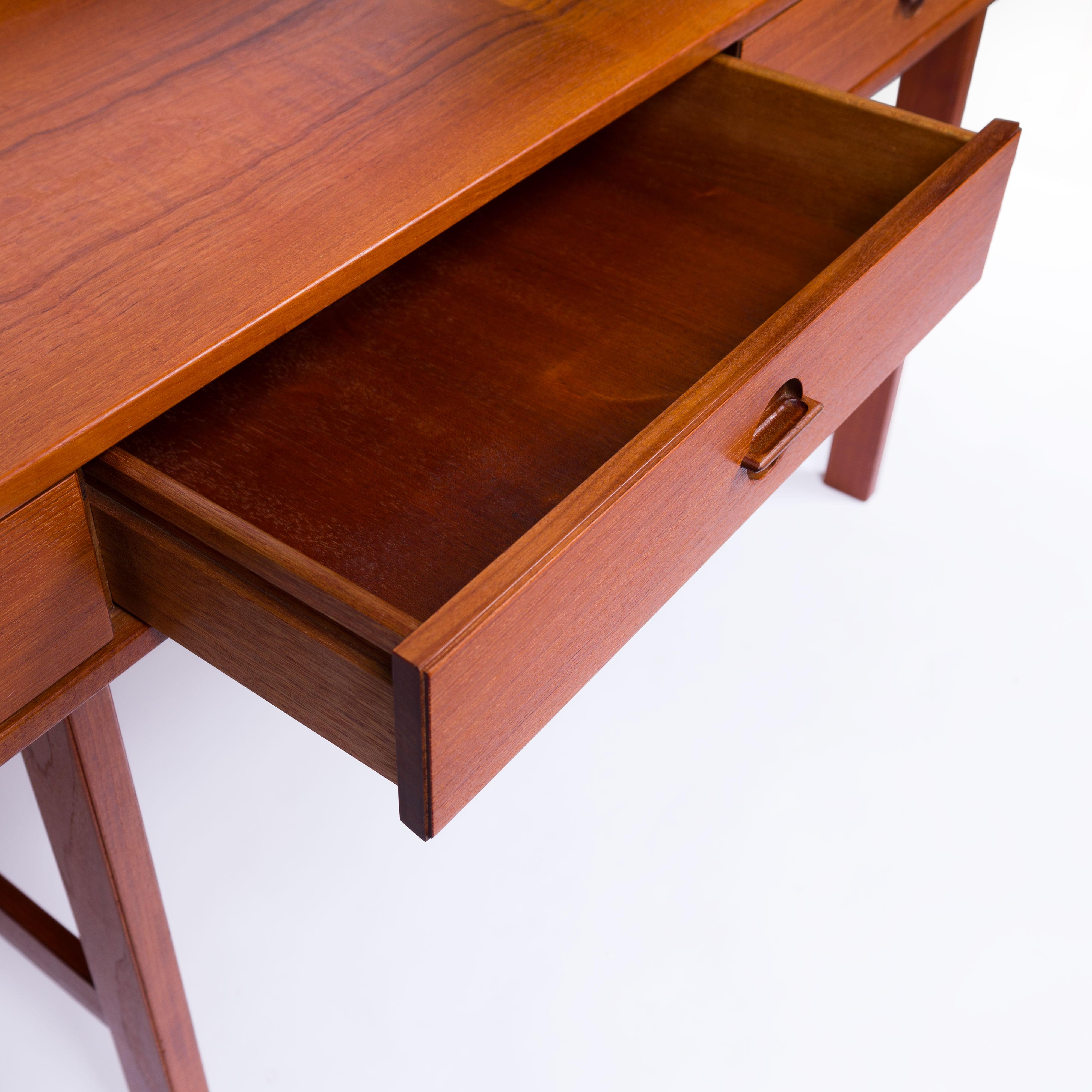 Danish Modern Flip-Top Partners Desk by Peter Løvig Nielsen 1