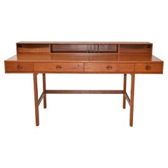 Danish Modern Flip-Top Partners Desk by Peter Løvig Nielsen Mid Century