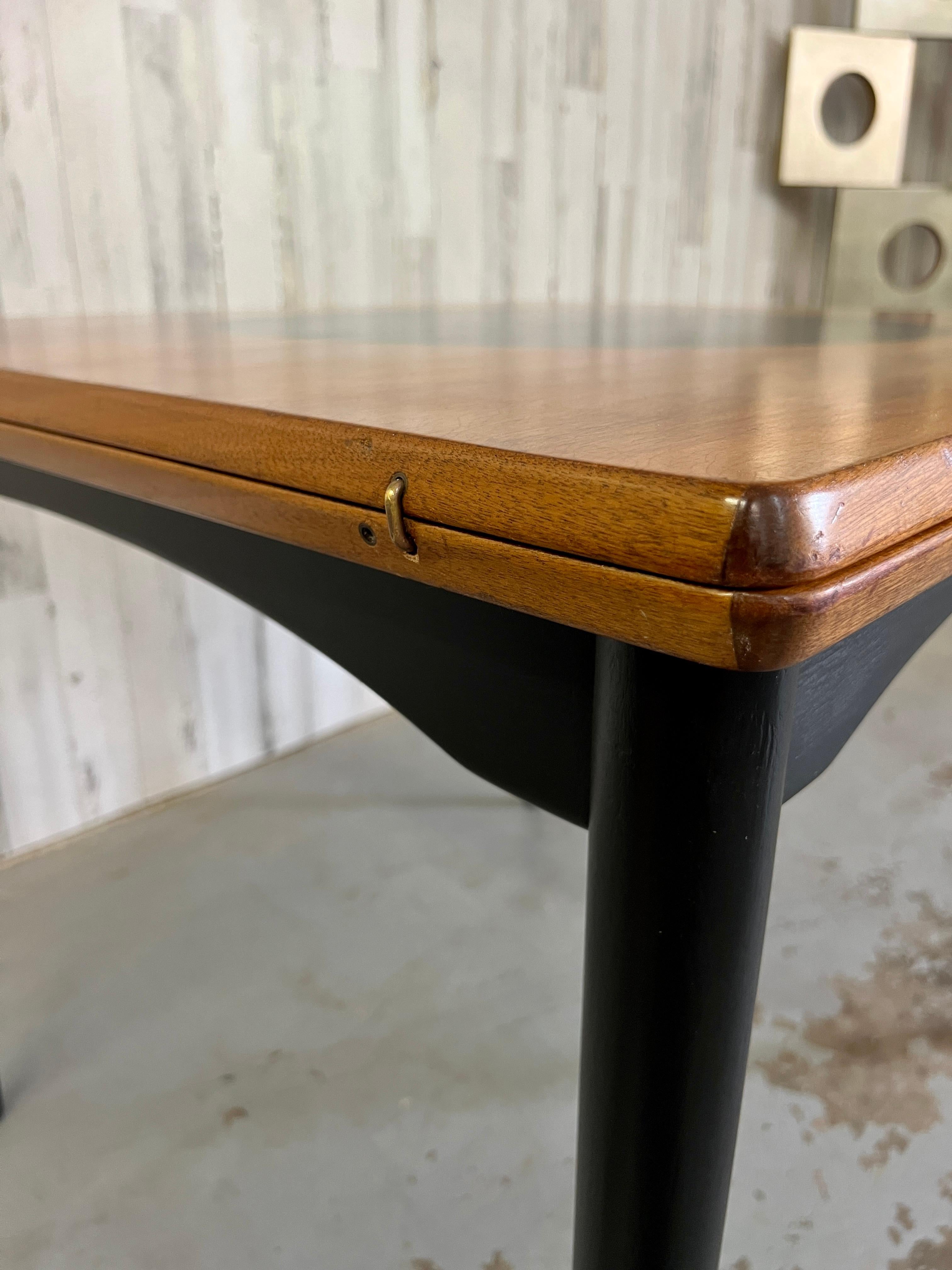 Danish Modern Flip Top Table  9