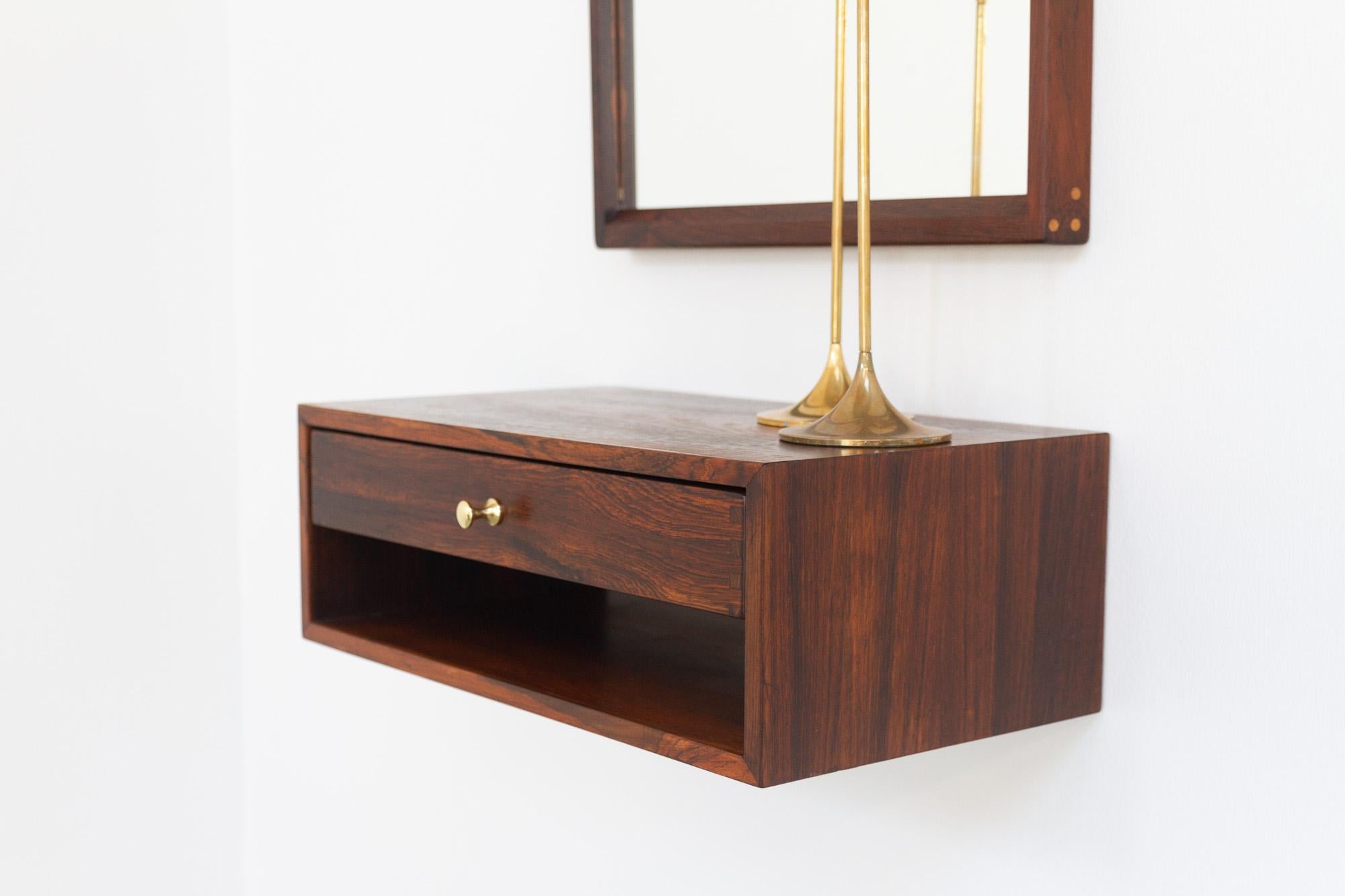 Danish Modern Floating Console by Kai Kristiansen for Aksel Kjersgaard, 1960s 7