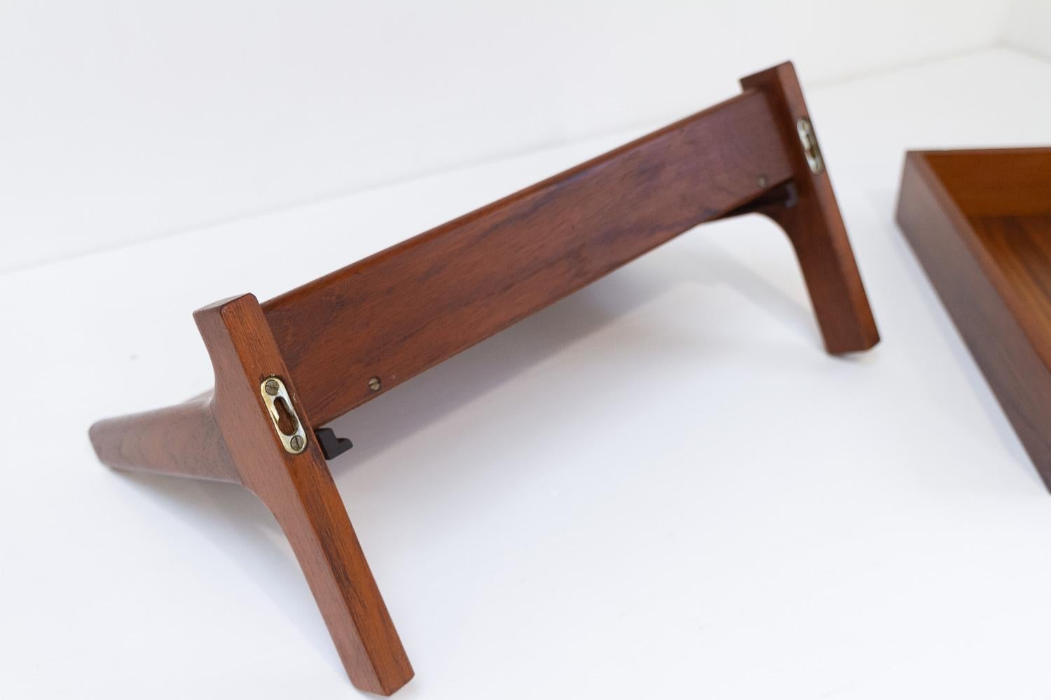Danish Modern Floating Console in Teak by Kai Kristiansen, 1960s. 9
