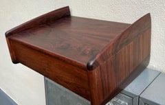 Danish Modern Floating Rosewood Nightstands by Melvin Mikkelsen, 1960s, Set of 2