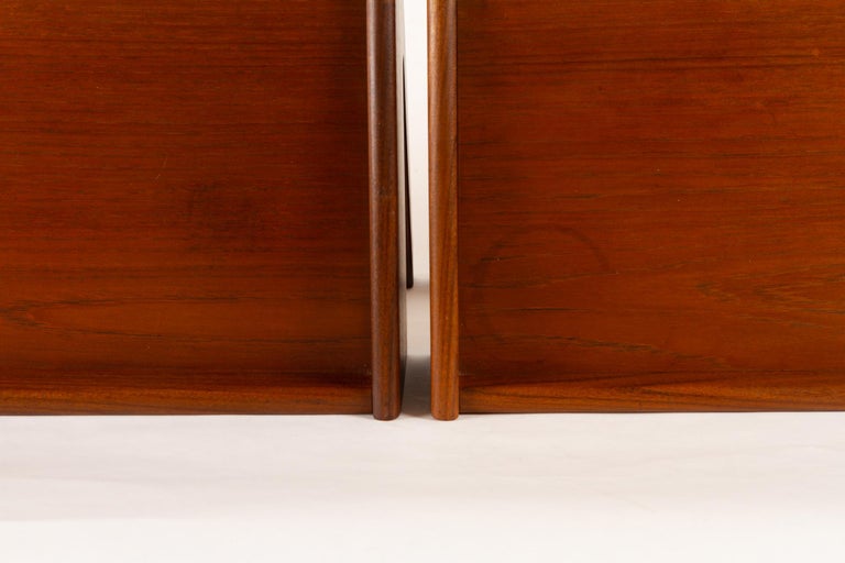 Danish Modern Floating Teak Shelves by Ølholm 1960s Set of 2 at 1stDibs teak shelves 2