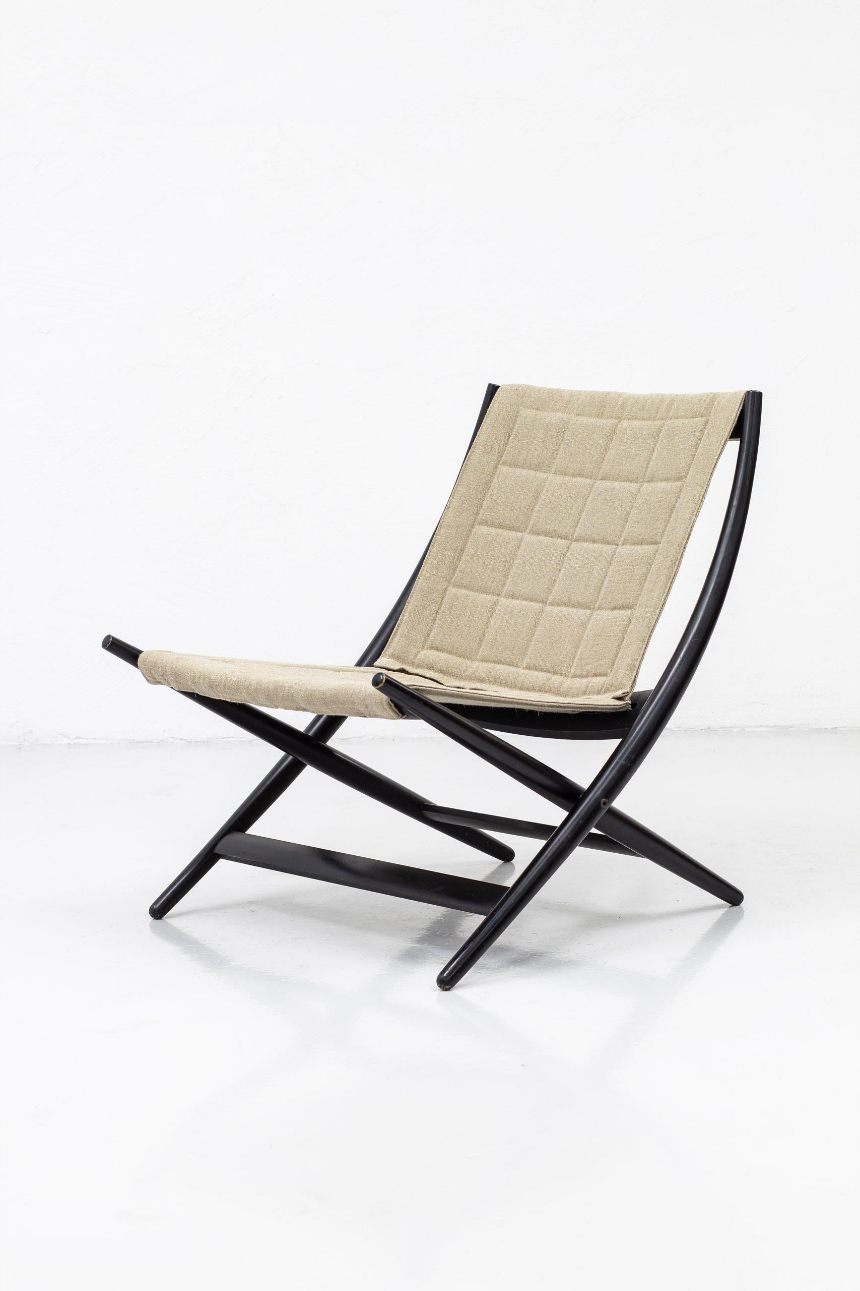 Danish Modern Folding Chair by John Hagen and Cabinetmaker I Christiansen 5