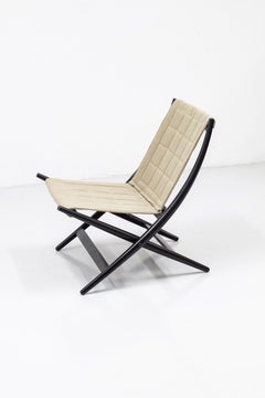 Danish Modern Folding Chair by John Hagen and Cabinetmaker I Christiansen