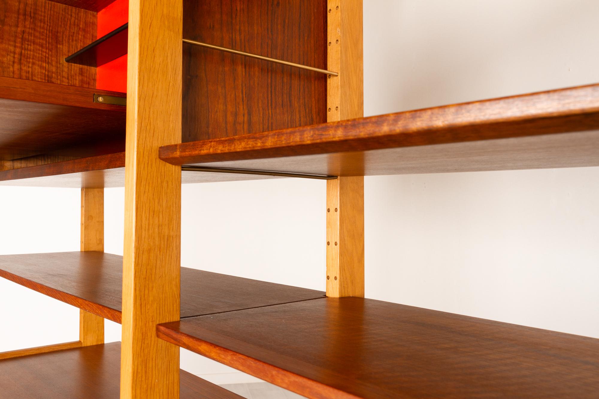 Danish Modern Freestanding Bookcase by Ib Kofod-Larsen 1954 9