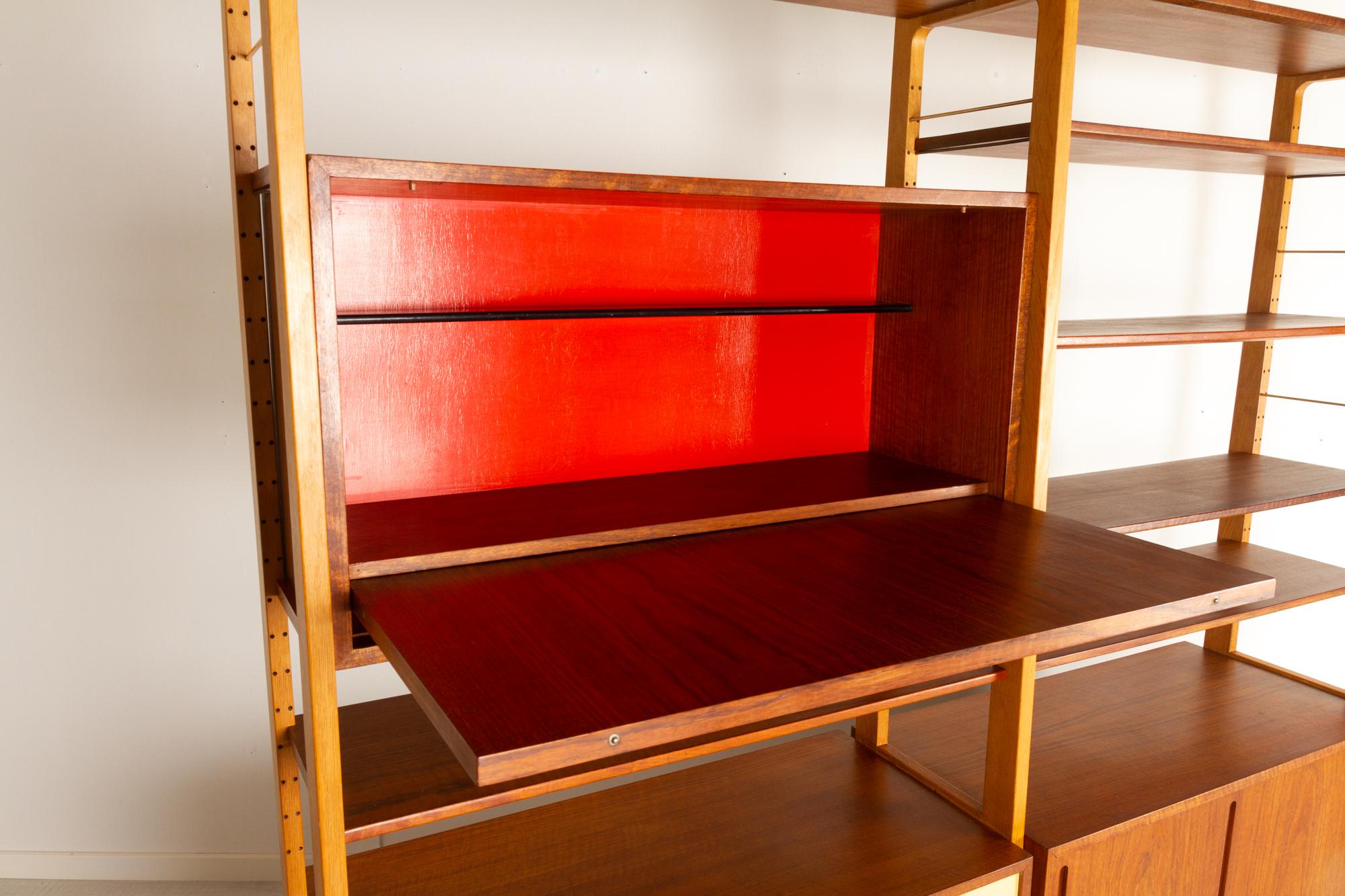 Danish Modern Freestanding Bookcase by Ib Kofod-Larsen 1954 1