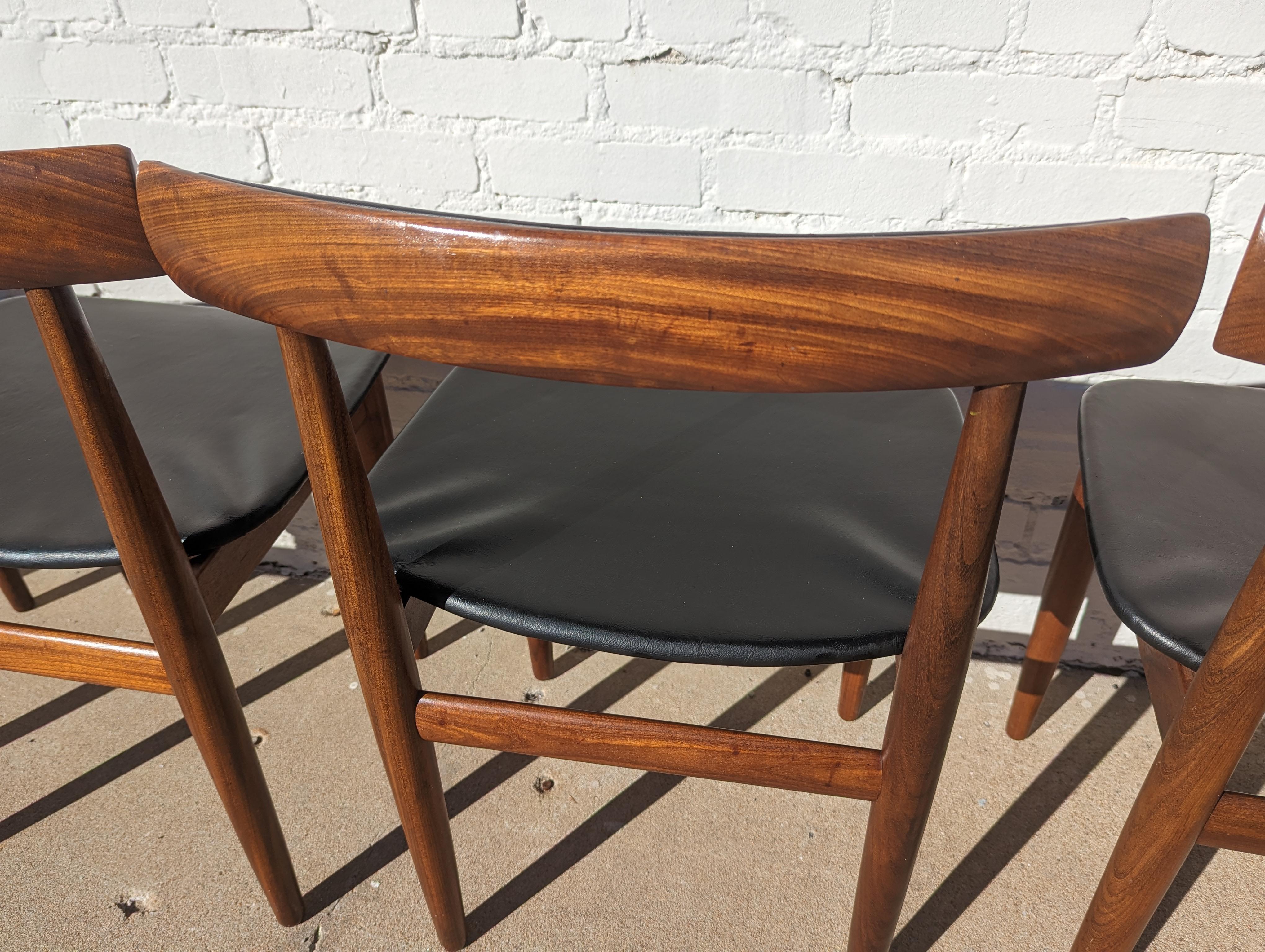 Danish Modern Frem Rojle Dining Table and Chairs  7