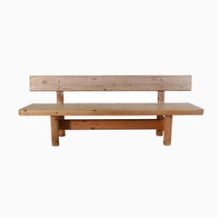 Danish Modern Friis & Moltke Soaped Pine Bench