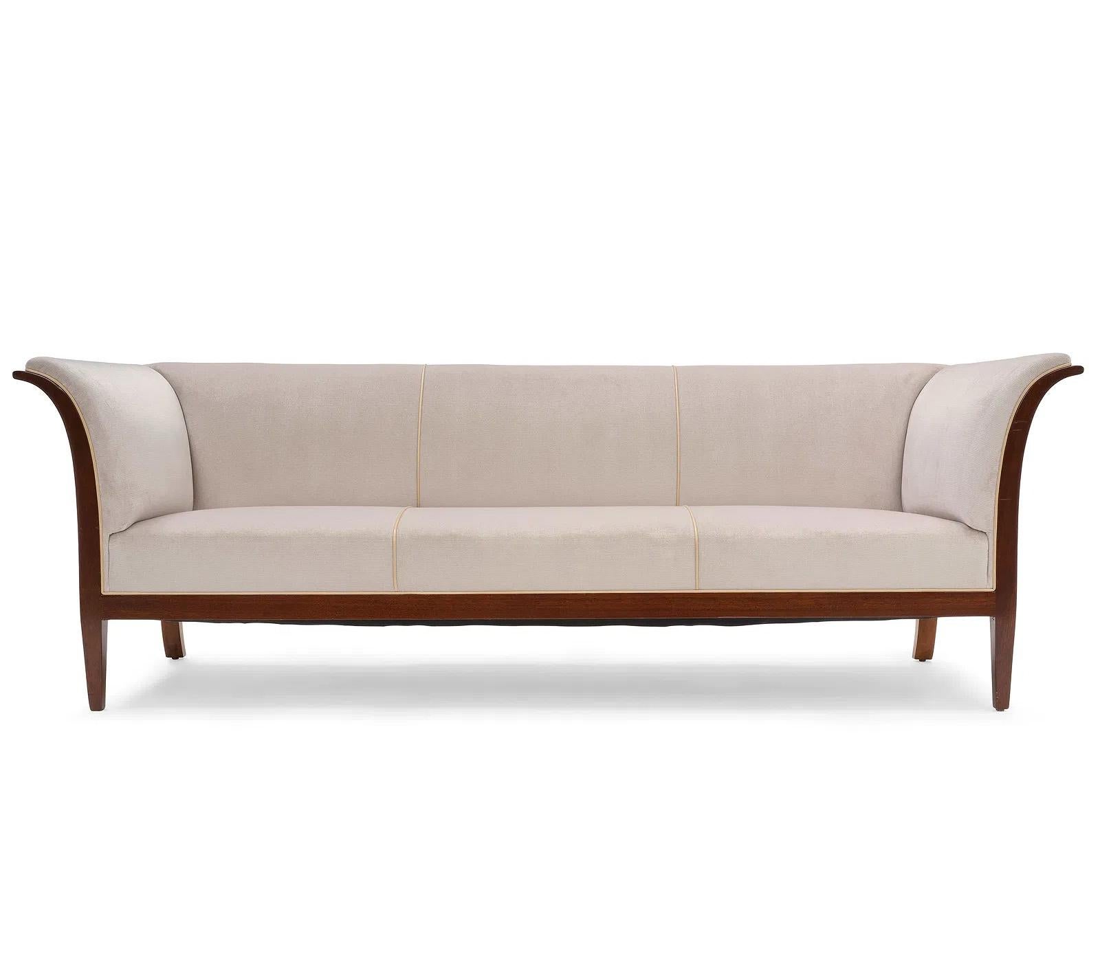 Milieu du XXe siècle Canapé moderne danois Frits Henningsen 118