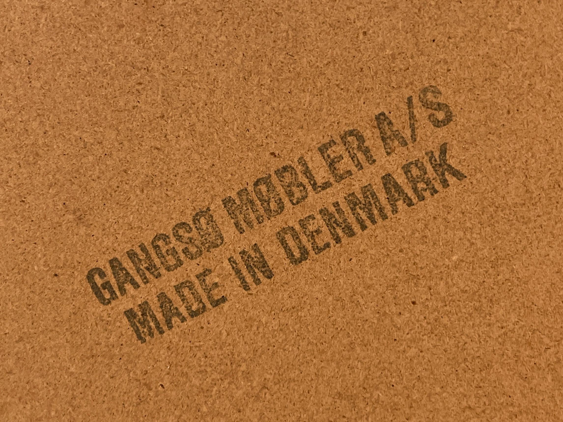 Mesa de comedor danesa moderna Gangsø Møbler de teca con tapa de azulejos de P. Hermann, años 70 en venta 12