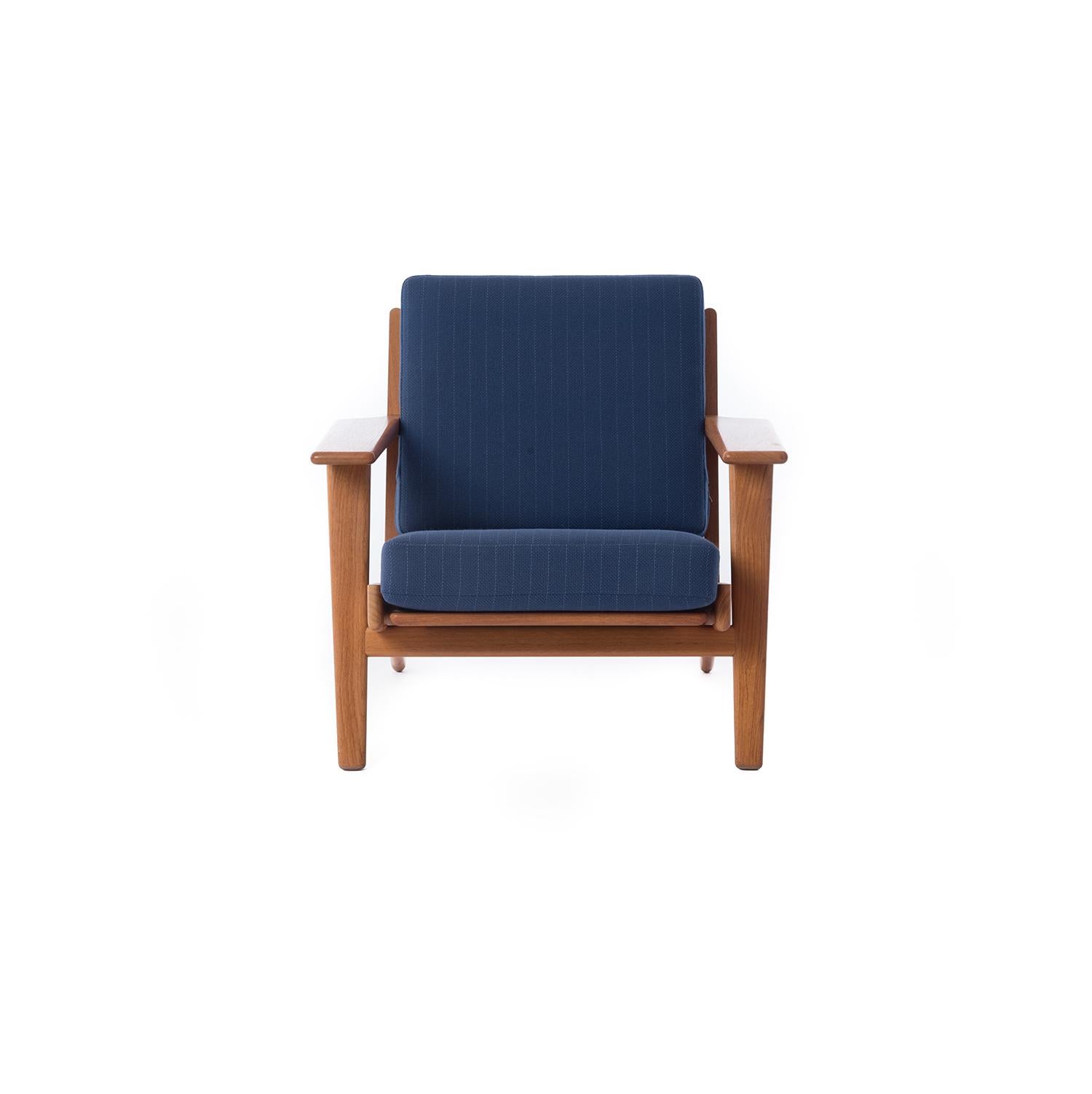 Danish Modern GE290 Teak Lounge Chairs by Hans J. Wegner GETAMA 290 8