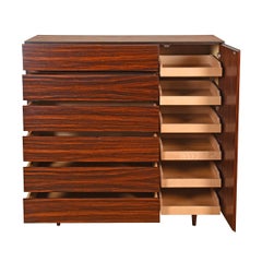 Danish Modern Gentleman’s Chest / Dresser in Rosewood