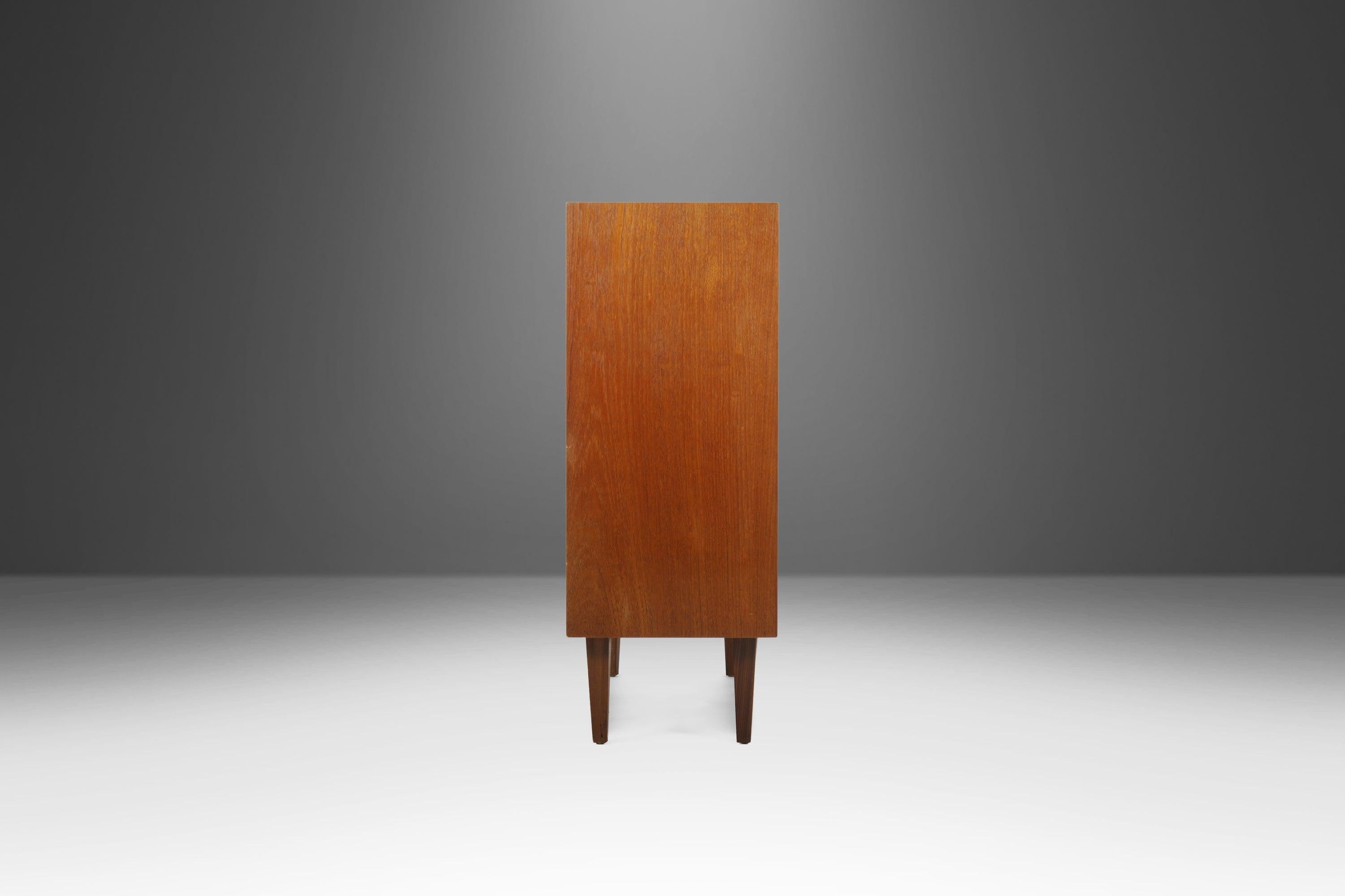 Danish Modern Gentleman's Dresser / Cabinet After Arne Vodder in Teak, c. 1960s 1