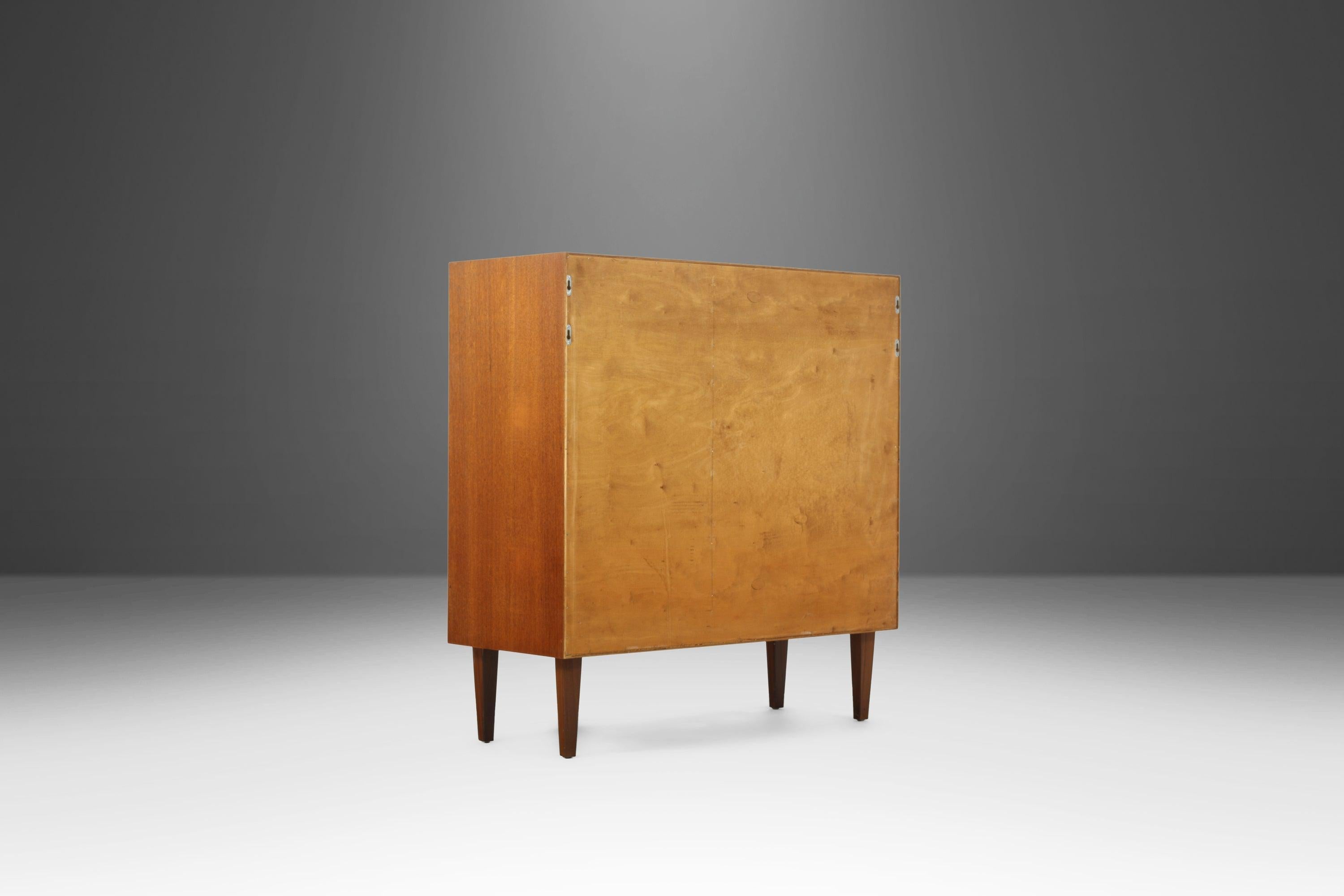 Danish Modern Gentleman's Dresser / Cabinet After Arne Vodder in Teak, c. 1960s 2