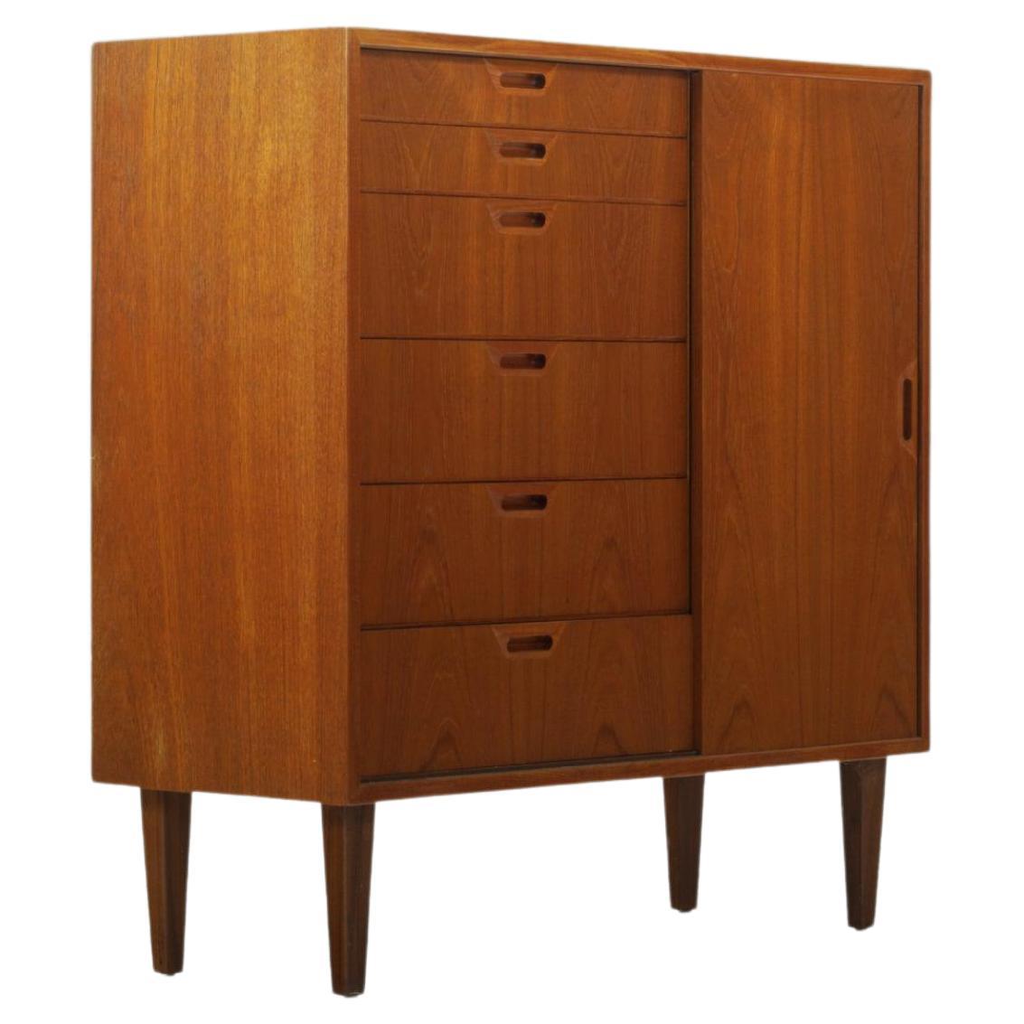 Danish Modern Gentleman's Dresser / Cabinet After Arne Vodder in Teak, c. 1960s