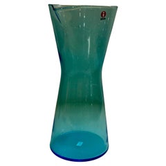Pichet à eau moderne danois en verre Design/One par Kaj Franck pour Iittala Finlande