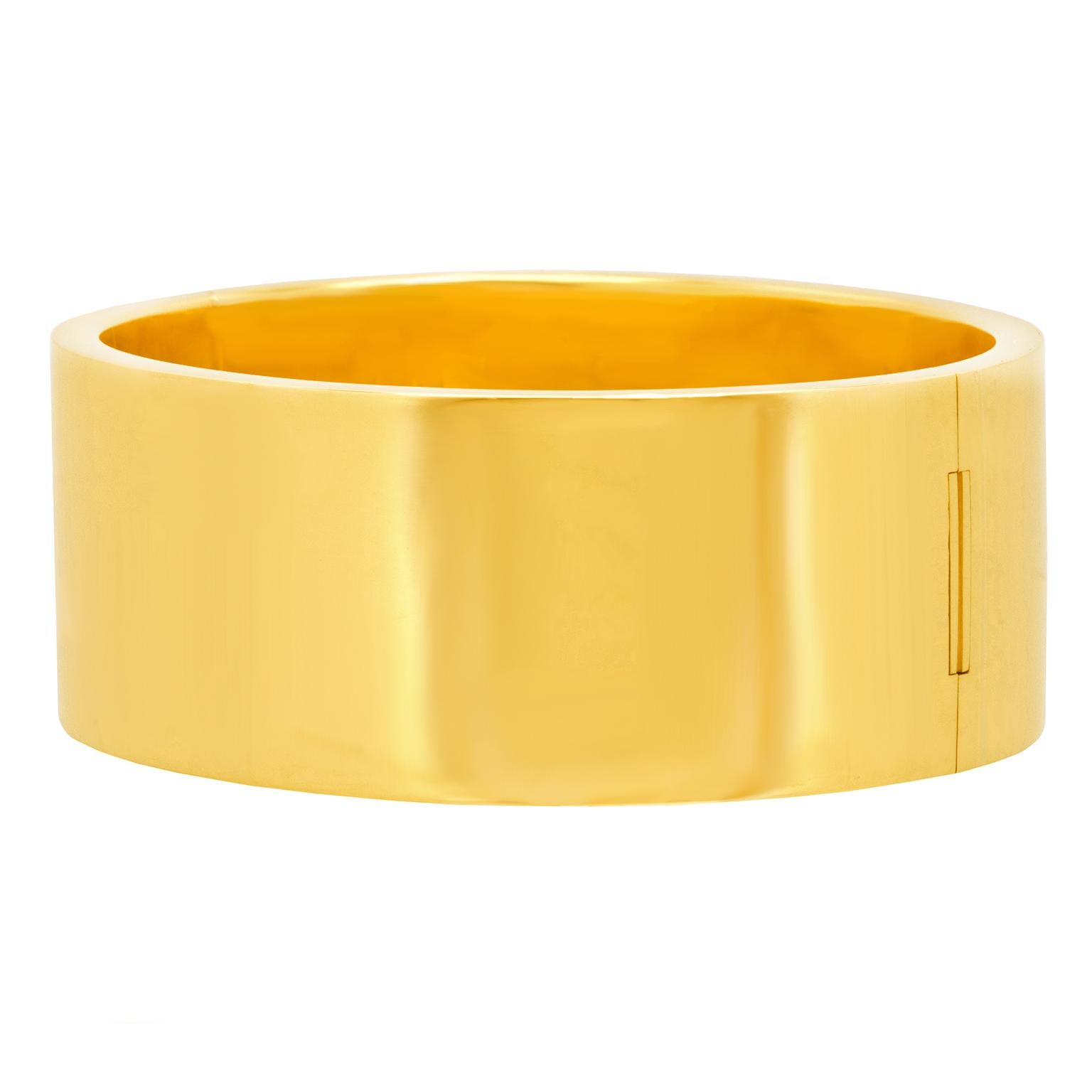 Modernist Danish Modern Gold Bracelet For Sale