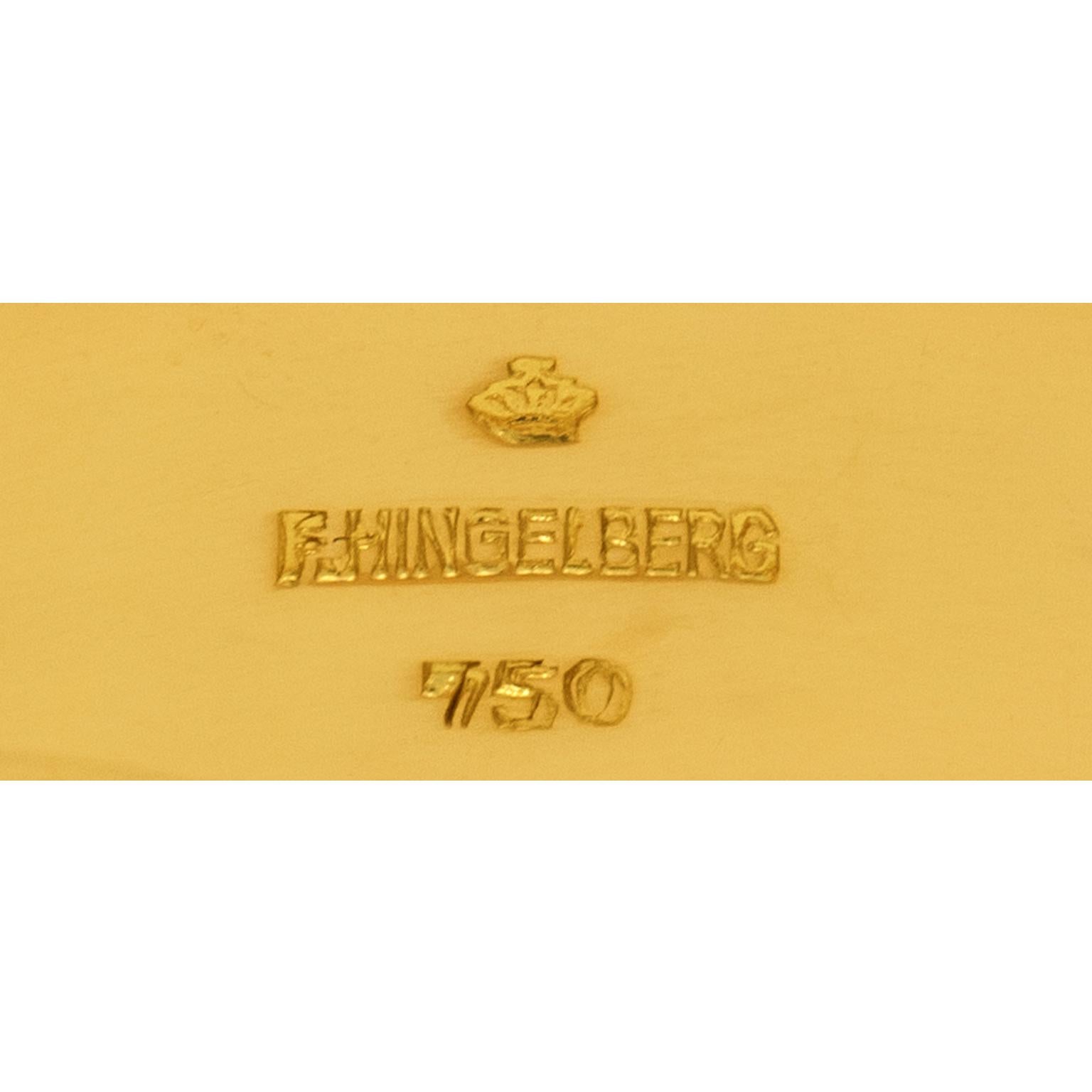 Dänisches Modernes Goldarmband für Damen oder Herren im Angebot