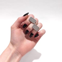 Coppia di gemelli d'argento in stile danese moderno Hans Hansen di Karl Gustav Hansen