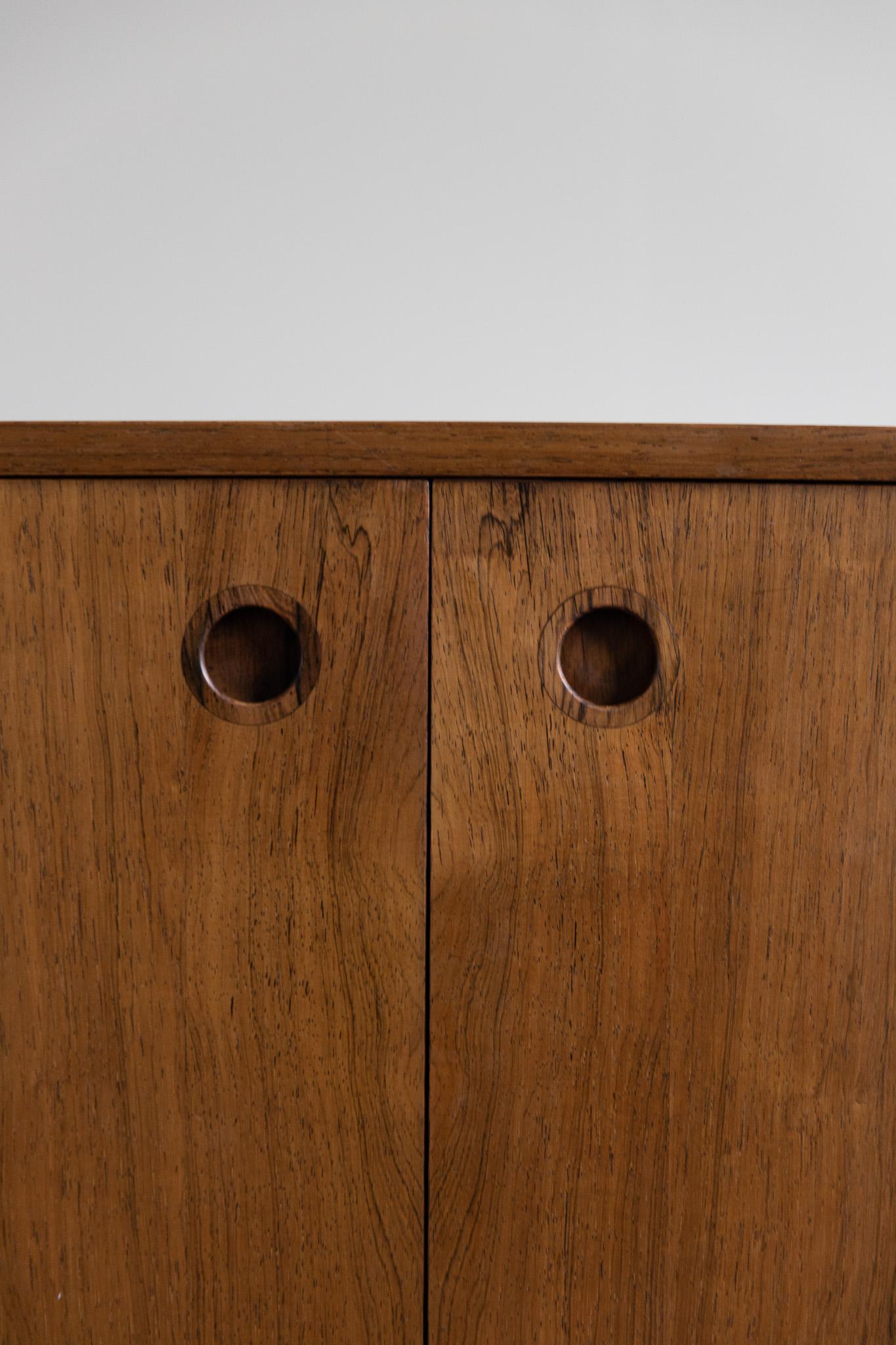 Danish Modern, Hans Hove & Palle Petersen Cabinet in Rosewood, 1960s In Good Condition In Odense, DK