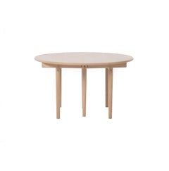Danish Modern Hans J Wegner PP70 Dining Table w/ Three Solid Leaves