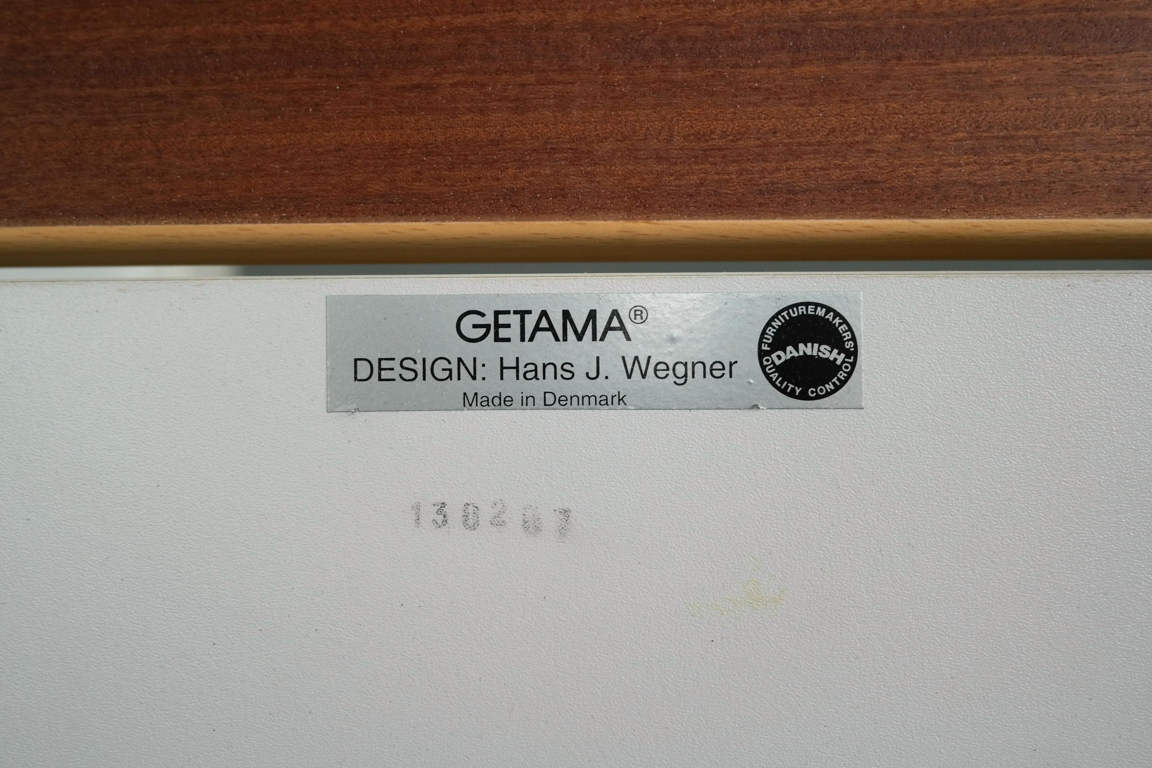 Dänisches modernes Hans Wegner-Tagesbett Modell 259 aus Buche für GETAMA 6