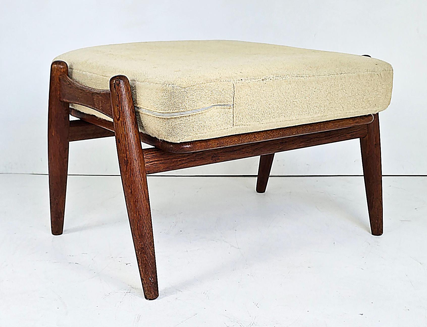 Sedie a sigaretta moderne danesi Hans Wegner GETAMA, ottomano, Danimarca, set di 3 in vendita 7