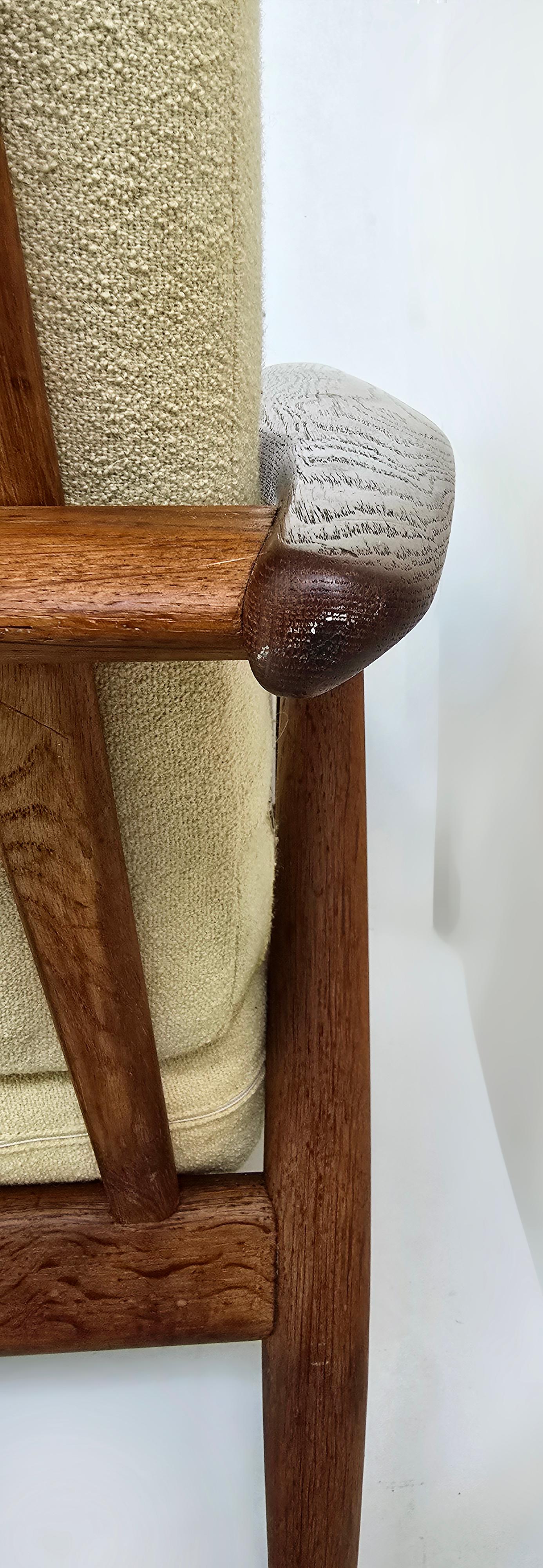 Sedie a sigaretta moderne danesi Hans Wegner GETAMA, ottomano, Danimarca, set di 3 in vendita 11
