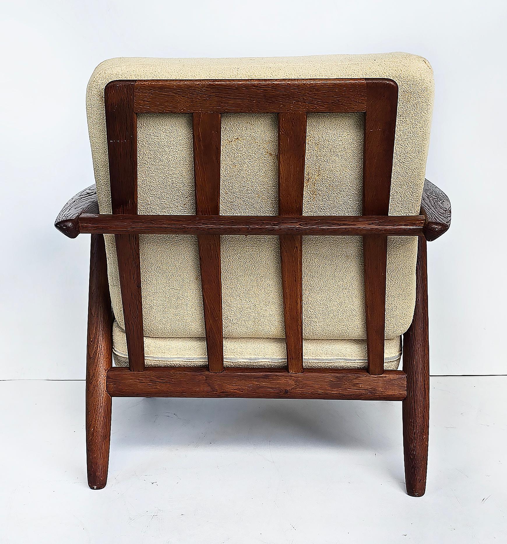 Sedie a sigaretta moderne danesi Hans Wegner GETAMA, ottomano, Danimarca, set di 3 in vendita 2