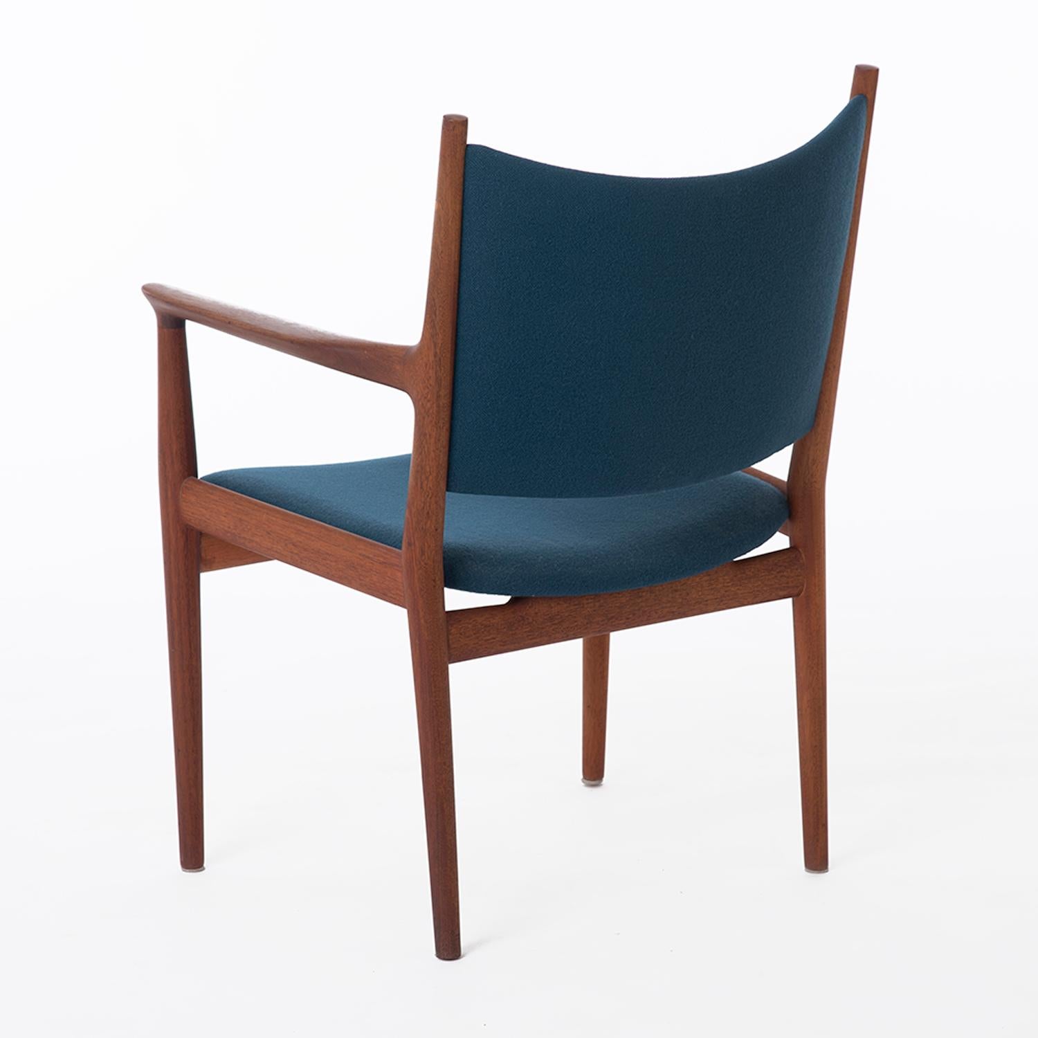 20th Century Danish Modern Hans Wegner Occasional Armchair For Sale