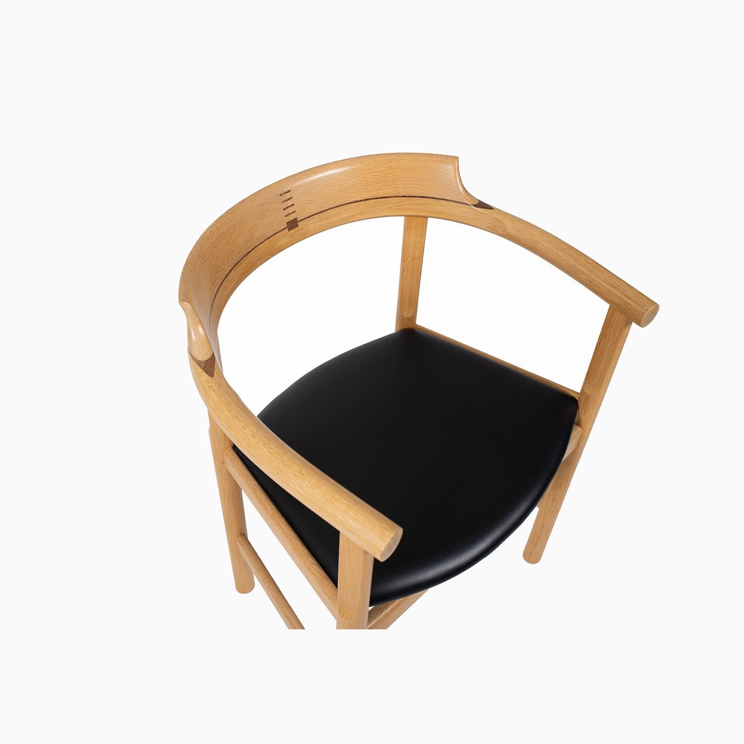 Dänischer moderner Hans Wegner PP52-Sessel im Angebot 1