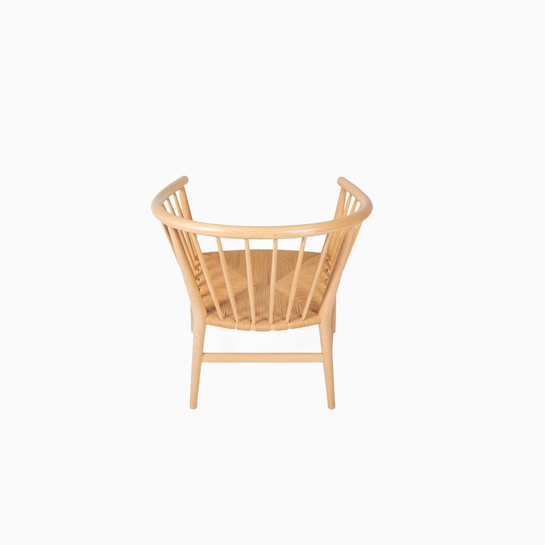 Danish Modern Hans Wegner Spindle Back Easy Chair For Sale 2