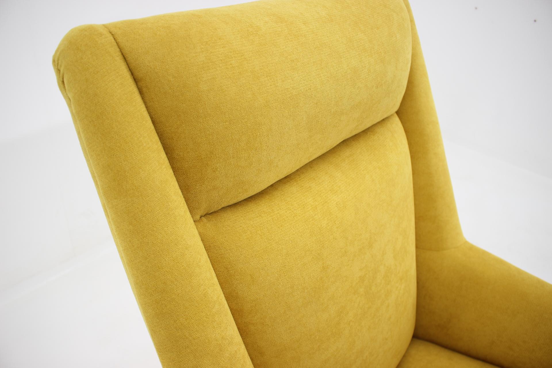 Danish Modern High Back Lounge Chair 2