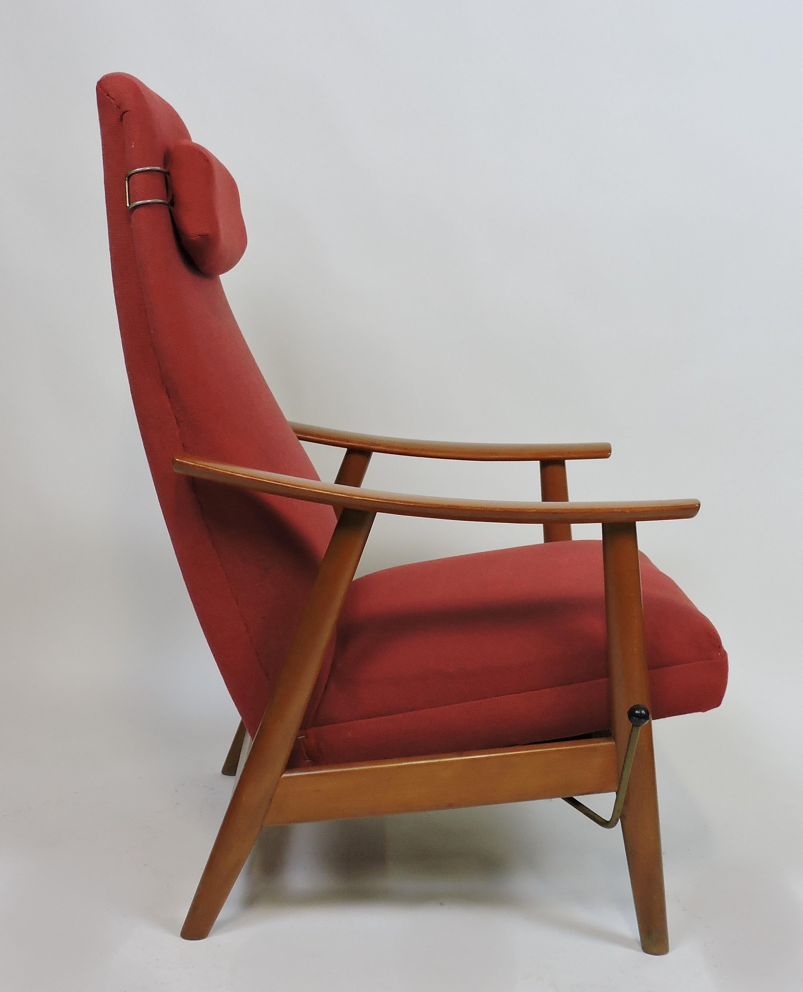 danish recliner chair