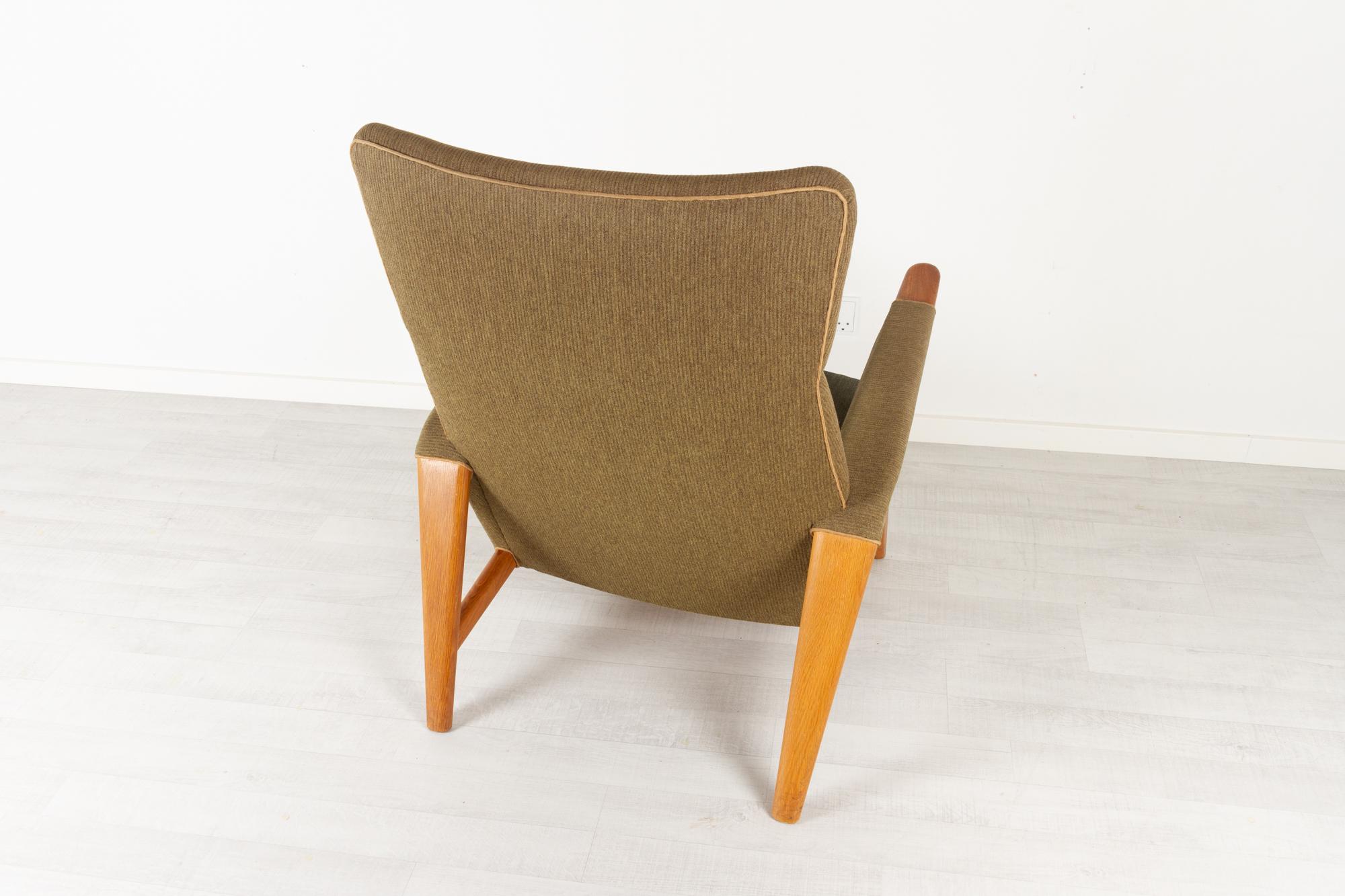 Mid-20th Century Danish Modern Highback Easy Chair by Arne Hovmand-Olsen, 1956