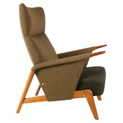 Danish Modern Highback Easy Chair by Arne Hovmand-Olsen, 1956