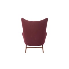 Danish Modern H.W. Klein Recliner with Ottoman