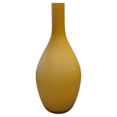 Danish Modern Italian Murano Cased Glass Vase Salviati