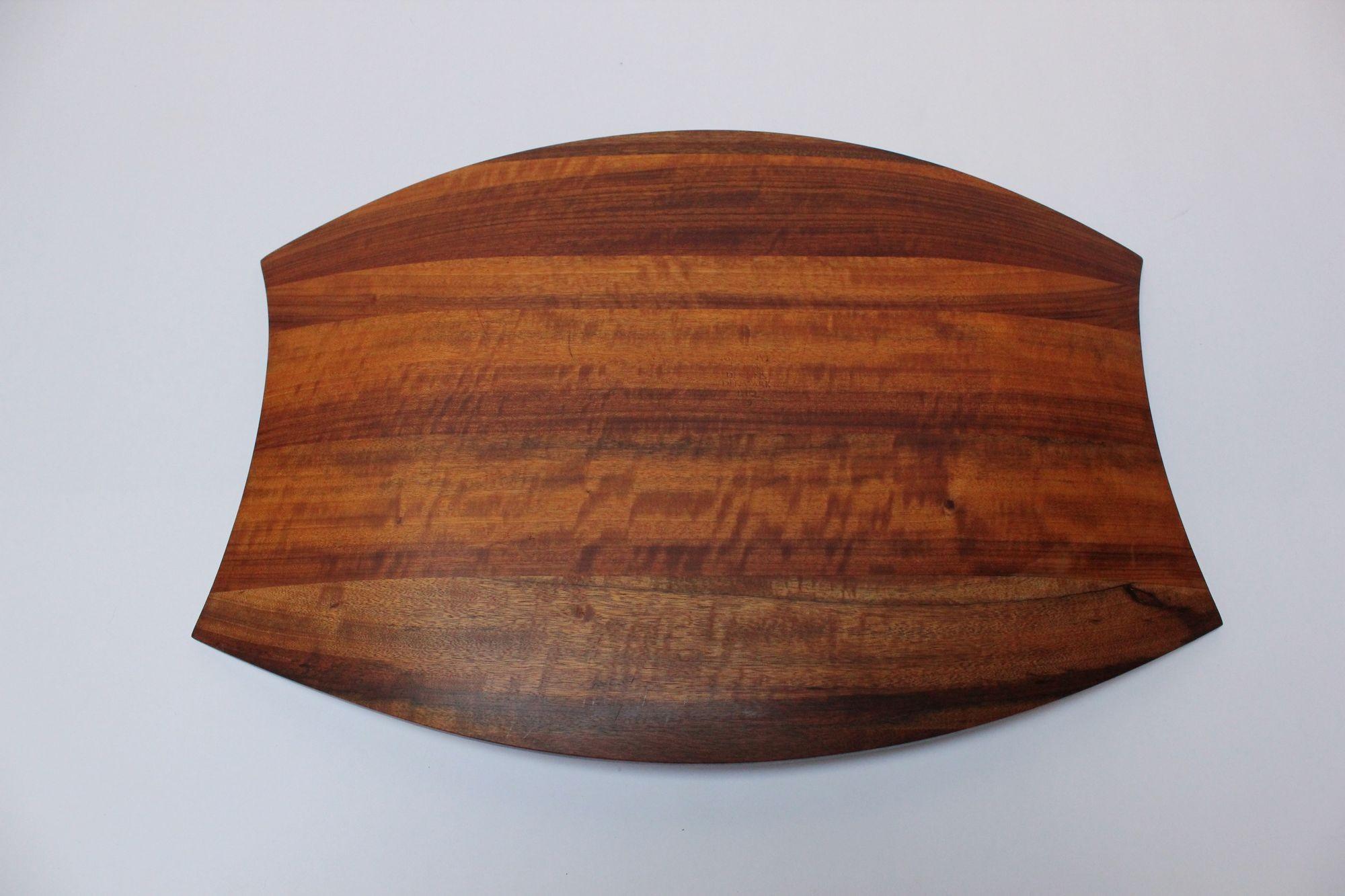 Dänisches modernes dänisches Mutenye-Tablett „Rare Woods“ von Jens Quistgaard für Dansk Designs (Holz) im Angebot