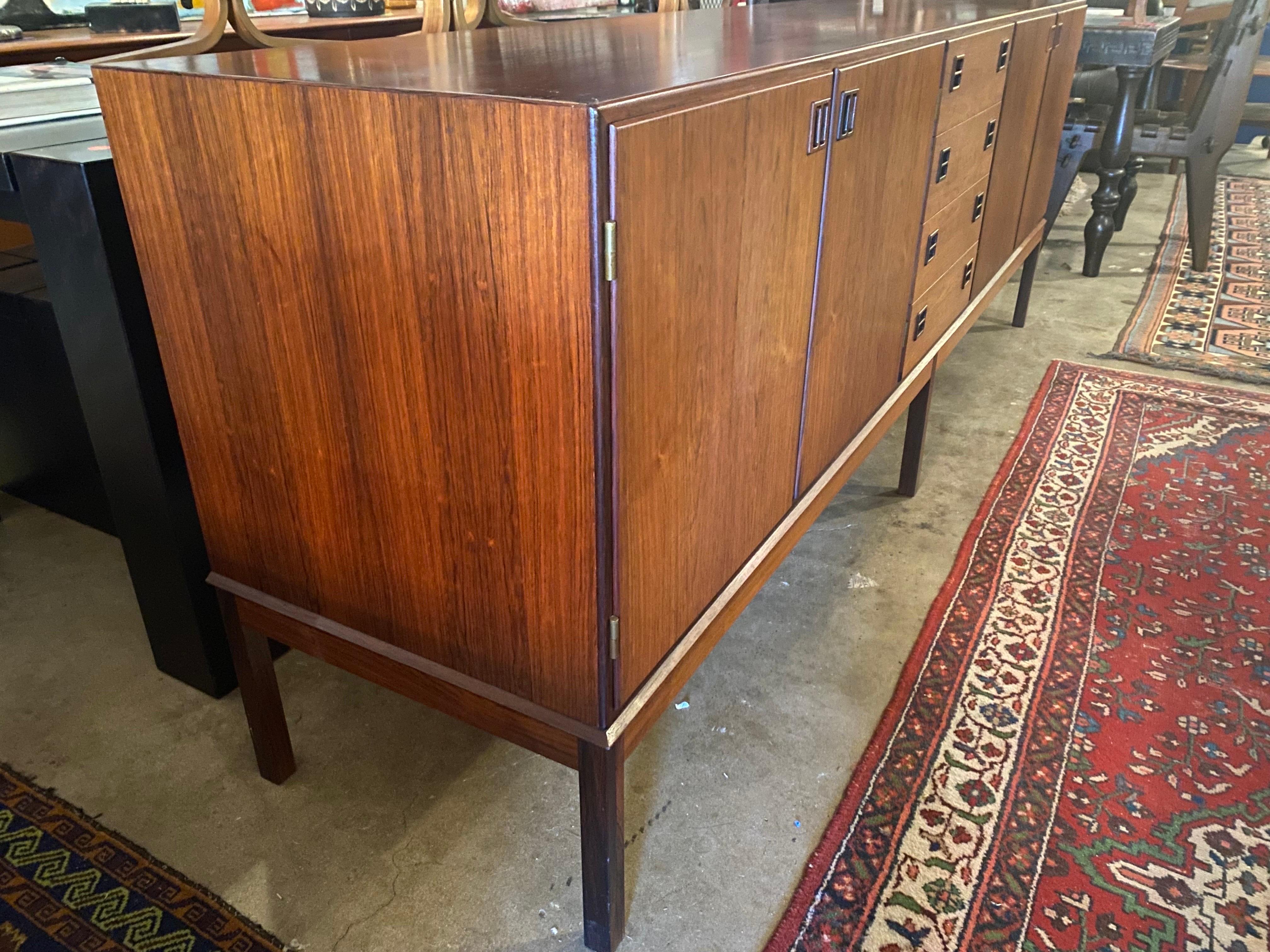 Danish Modern Johannes Andersen Rosewood Sideboard 2