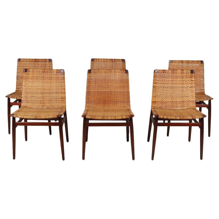 Danish Modern Jorgen Høj Dining Chairs For Sale