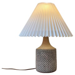 Danish Modern Jytte Trebbien Ceramic Table Lamp in 'Budded' Style for Tusbo