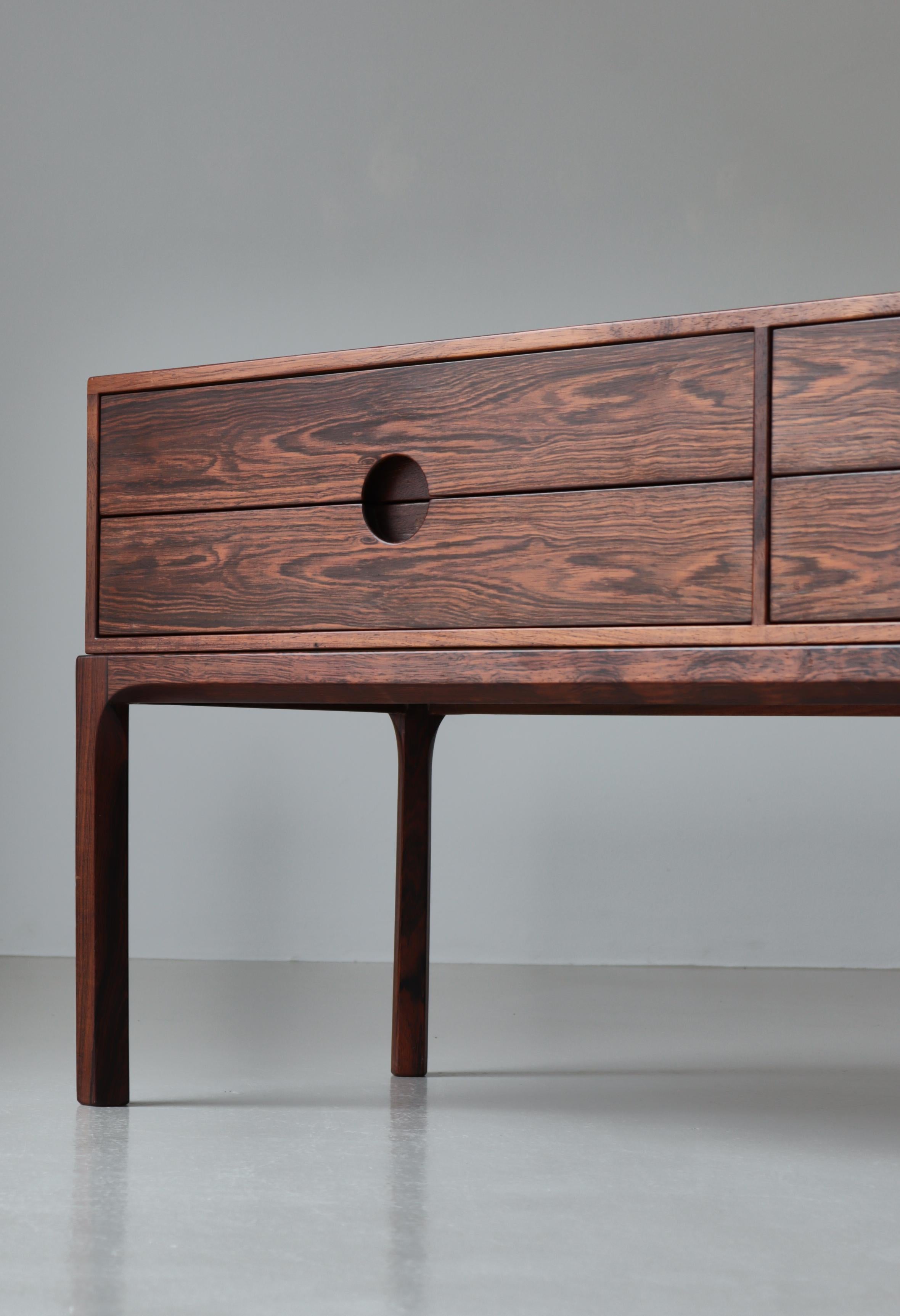 Scandinavo moderno Cassettiera moderna danese Kai Kristiansen n. 394, Aksel Kjersgaard, anni '60 in vendita