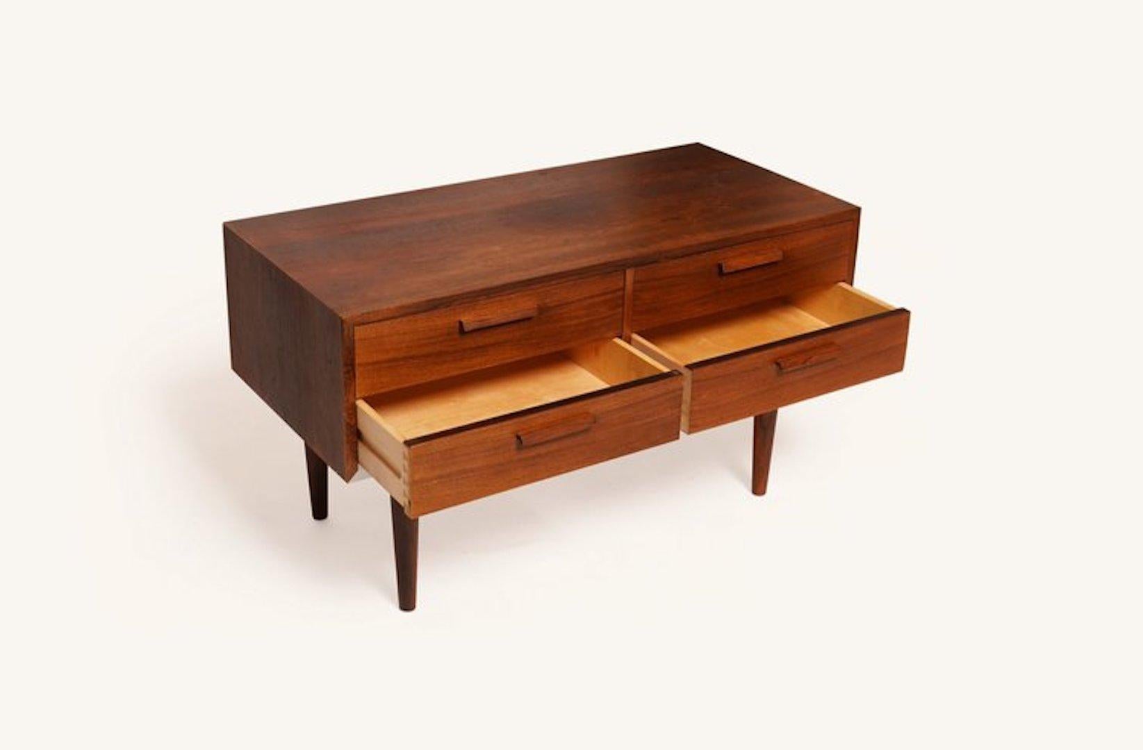 Danish Modern Kai Kristiansen for MF Mobler Rosewood Credenza In Good Condition In Long Island City, NY